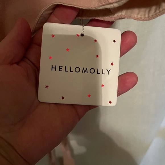 COPY - Hello Molly Rose Pink Cropped Halter Top Size M - Picture 4 of 8